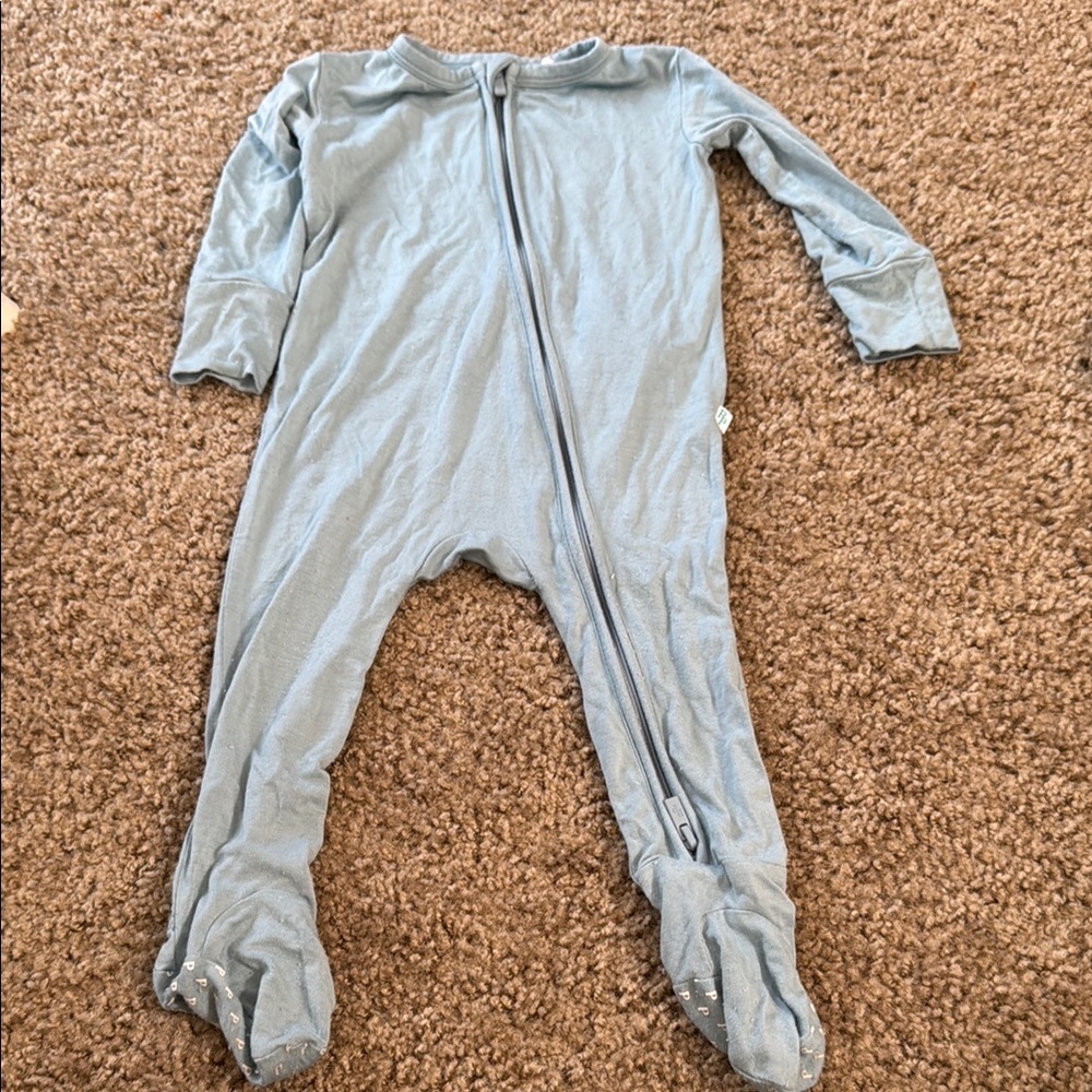 Posh Peanut Blue Onesie